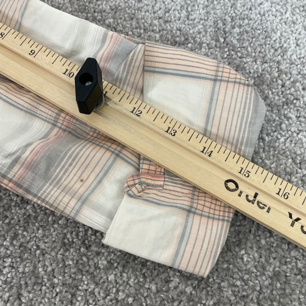 Carhartt Button Down Shirt‎ Womens Extra Small Roll Sleeve Plaid Western - Picture 13 of 16